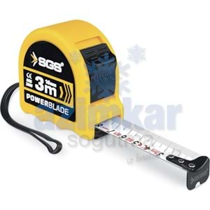 SGS 2080 ŞERİT METRE 3 MT*16MM (ÇİFT STOP)