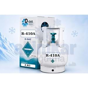 R-410A TEKRAR DOLDURULABİLİR TÜP MİNİ 4 KG