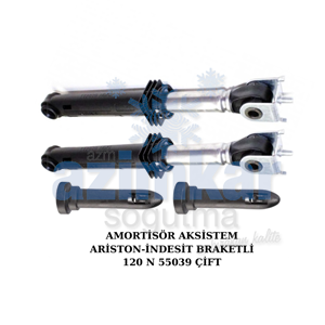 AMORTİSÖR AKSİSTEM ARİSTON-İNDESİT BRAKETLİ 120 N 55039 ÇİFT