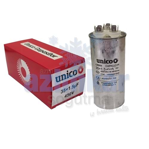 UNİCO KONDANSATÖR 25+2,5 UF