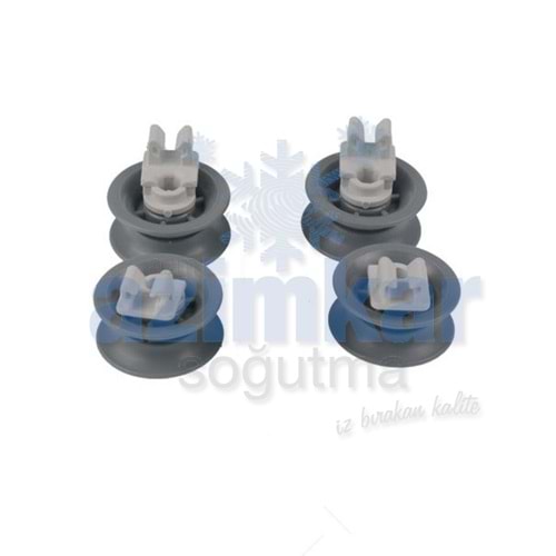 BULAŞIK SEPET TEKER BOSCH GRİ YENİ TİP 611666 ADET FİYATI