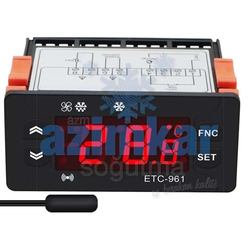 UNİCO ETC-961 TEK PROB DİJİTAL TERMOSTAT