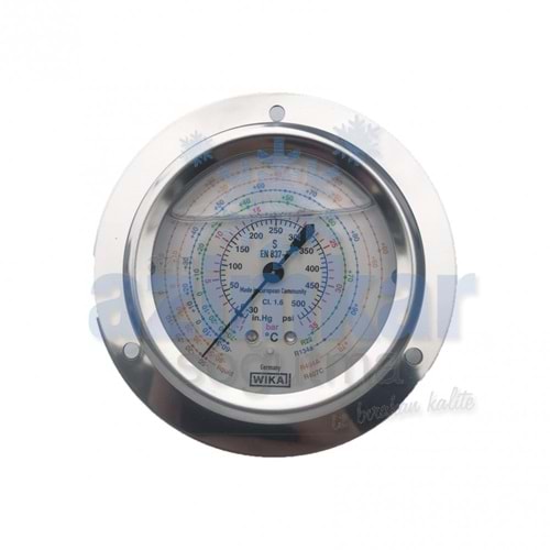 WİKA MANOMETRE ALTTAN ÇIKIŞLI R22/134/404/407 AB