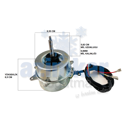KLİMA DIŞ FAN MOTORU 24.000 BTU