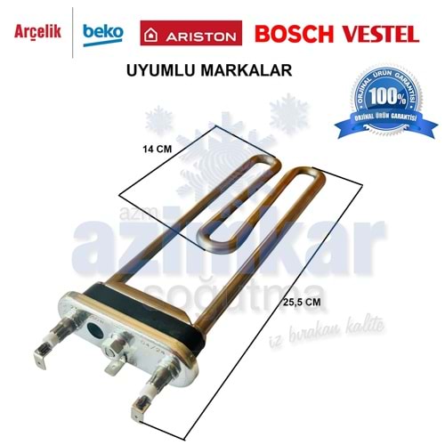 OÇM REZİSTANS ÜNİVERSAL DELİKLİ 1850W NO:140 TERMİKSİZ