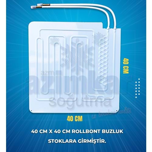 BUZLUK ROLLBOND 400X400 KILCALSIZ