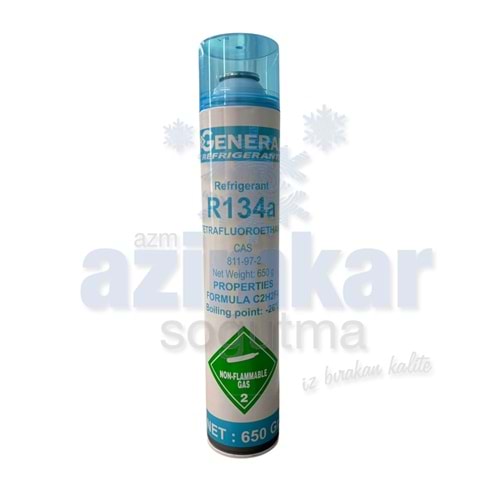 R134A GENERAL GAZ 650 GR. MİNİ