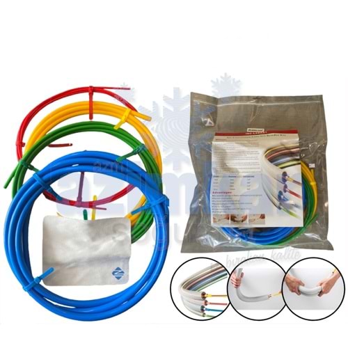 UNİCO BORU KIVIRMA SETİ PLASTİK SET 1/4-3/8-1/2-5/8