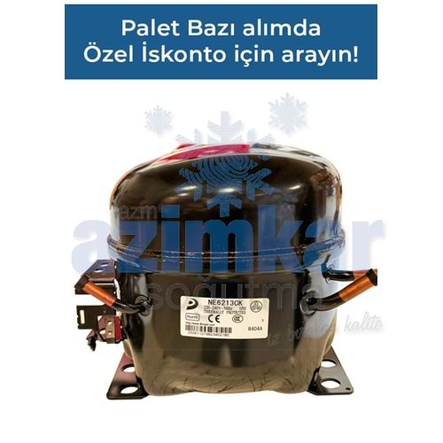 DONPER NE6213CK 1/2HP 1750 WATT R404A KOMPRESÖR