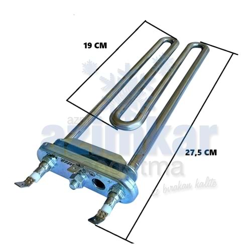 OÇM REZİSTANS BOSCH DELİKLİ 2000W 8001093633 NO:058/T TEK TERMİKLİ