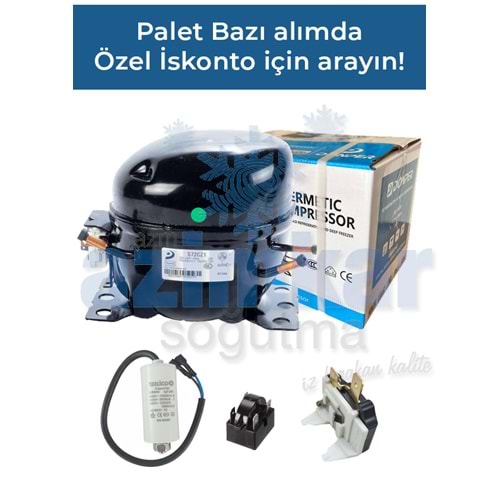 DONPER S72CZ1 (L72CZ1) 1/4 HP 170KCAL 195W R134A KOMPRESÖR
