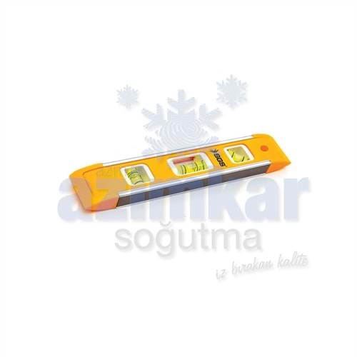 SGS 1709 ALÜMİNYUM MIKNATISLI SU TERAZİSİ MİNİ 23CM