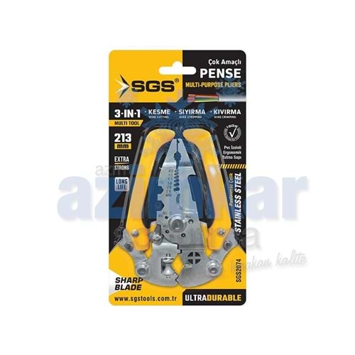SGS 2074 ÇOK AMAÇLI PENSE 3 IN 1