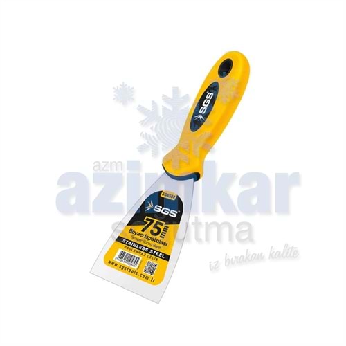 SGS 584 ISPATULA 75 MM PASLANMAZ ÇELİK (SOFT SERİES)