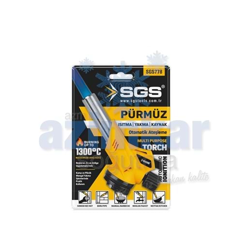 SGS 778 TORCH AÇILI KAMP PÜRMÜZ BAŞLIĞI