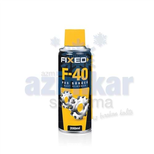 SGS F240 FIXED PAS SÖKÜCÜ 200ML