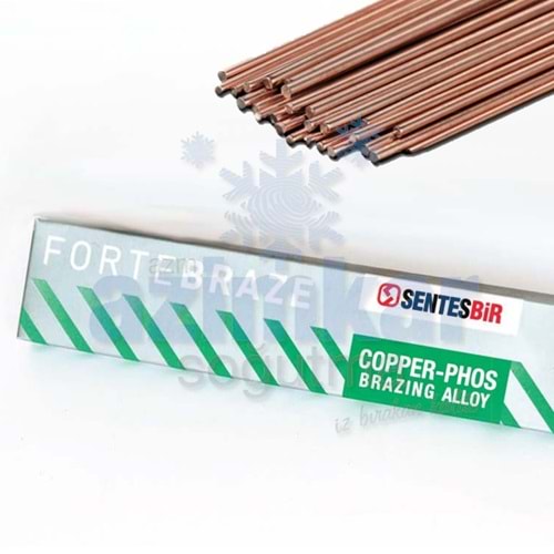 SENTESBİR KAYNAK TELİ L-CuP6 2,5x500mm YUVARLAK