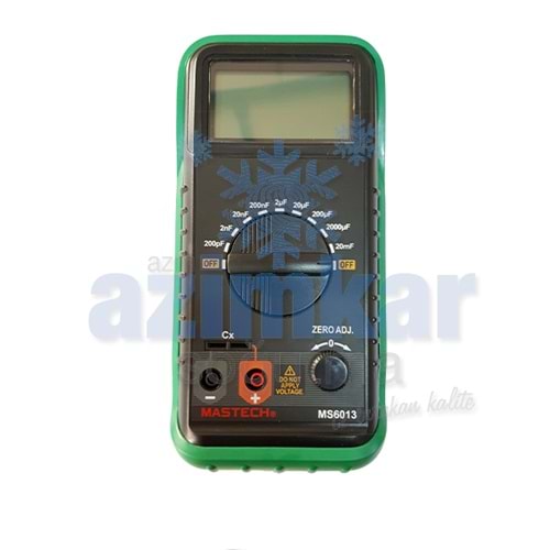 DİJİTAL KONDANSATÖR ÖLÇER KAPASİTEMETRE VC-6013
