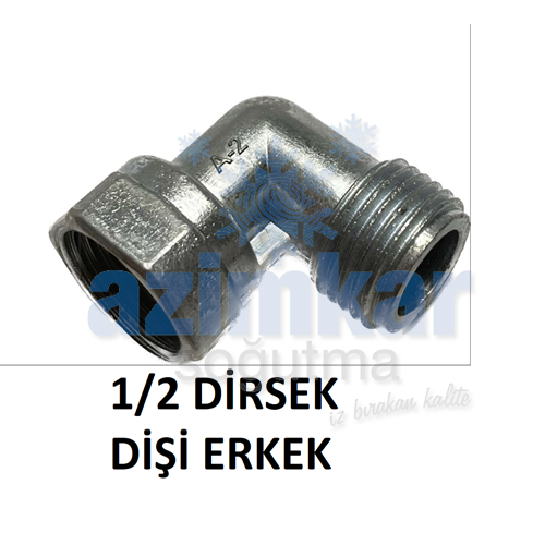 DOĞALGAZ DİRSEK 1/2 DİŞİ ERKEK