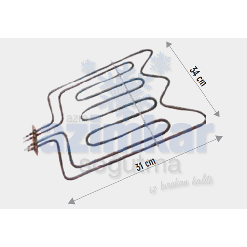 ARÇ.FIRIN ÜST KARE REZİSTANS 1160 ÜST-DOLU 2000+1500W 220V