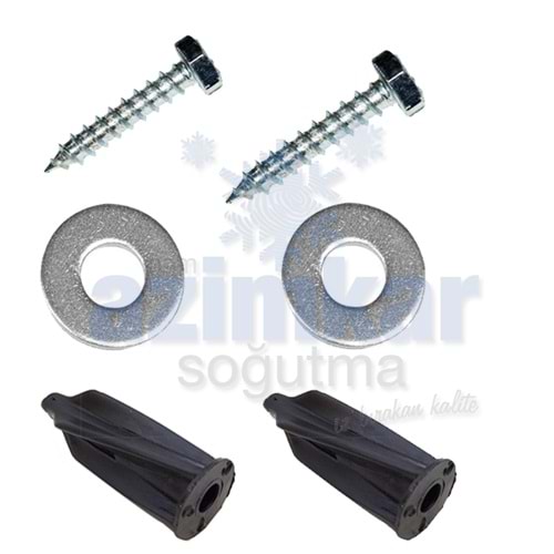 GAZ BETON DUBEL TAKIM (25PUL+25VİDA+25DUBEL)