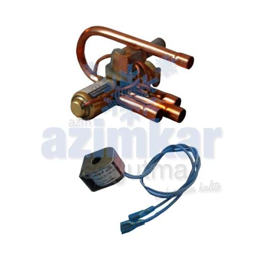 UNİCO 4 YOLLU VANA 5/16-3/8 9000 BTU / 12000 BTU SHF4