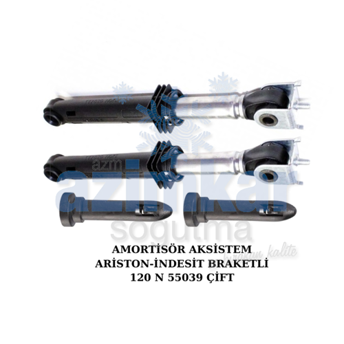 AMORTİSÖR AKSİSTEM ARİSTON-İNDESİT BRAKETLİ 120 N 55039 ÇİFT