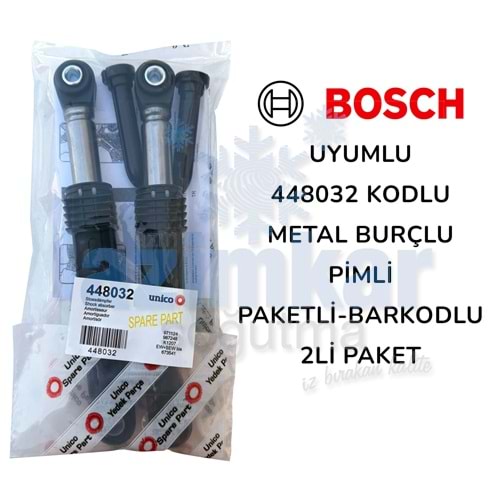 BOSCH 448032 AMORTİSÖR 2Lİ PAKETLİ BARKODLU PİMLİ